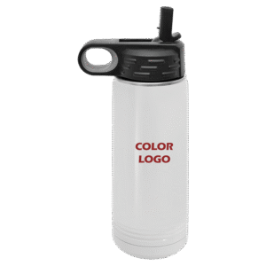 Color Logo Water Bottle Flip Top 20oz